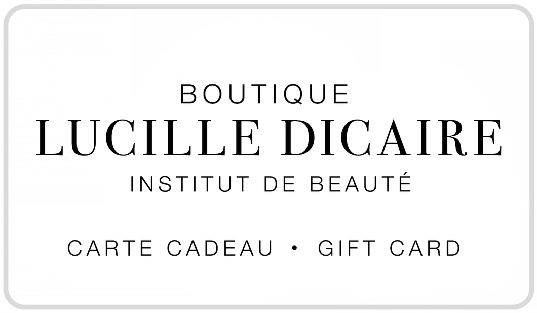 Carte- Cadeau  - Gift Card -  Lucille Dicaire